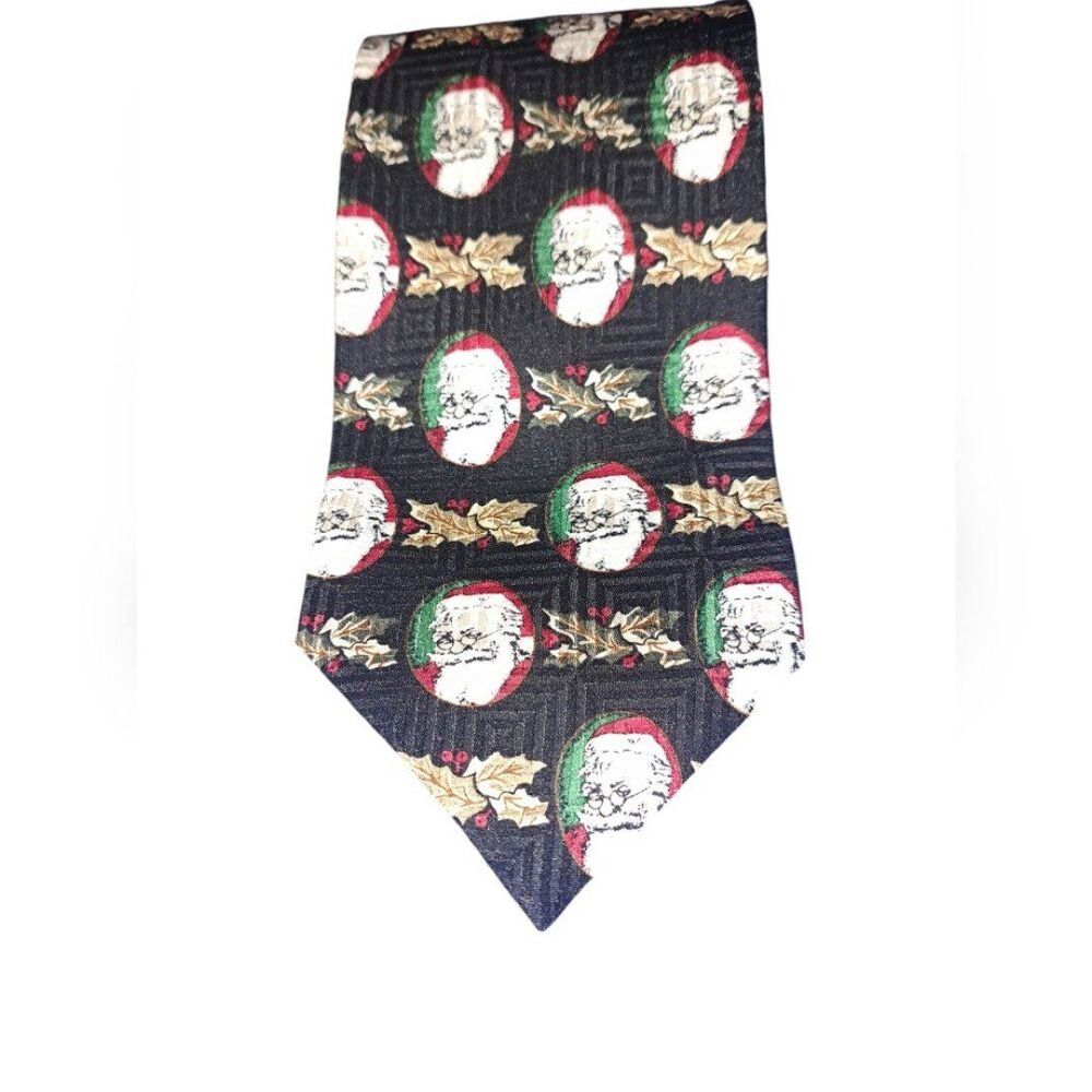Men's Vintage Santa neck tie